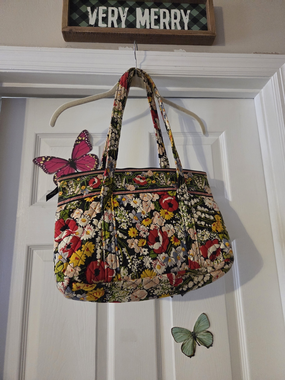 Vera Bradley Purse Retired poppy Fields From 2010